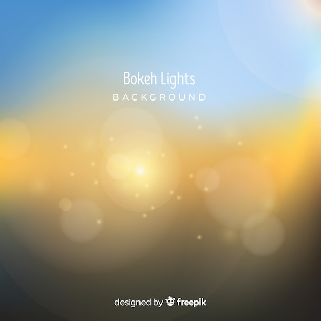 Free vector bokeh lights background