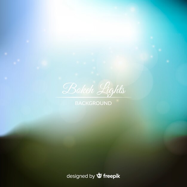 Bokeh lights background