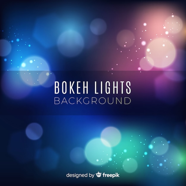 Bokeh lights background