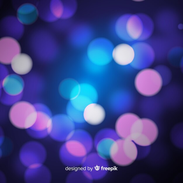 Bokeh lights background