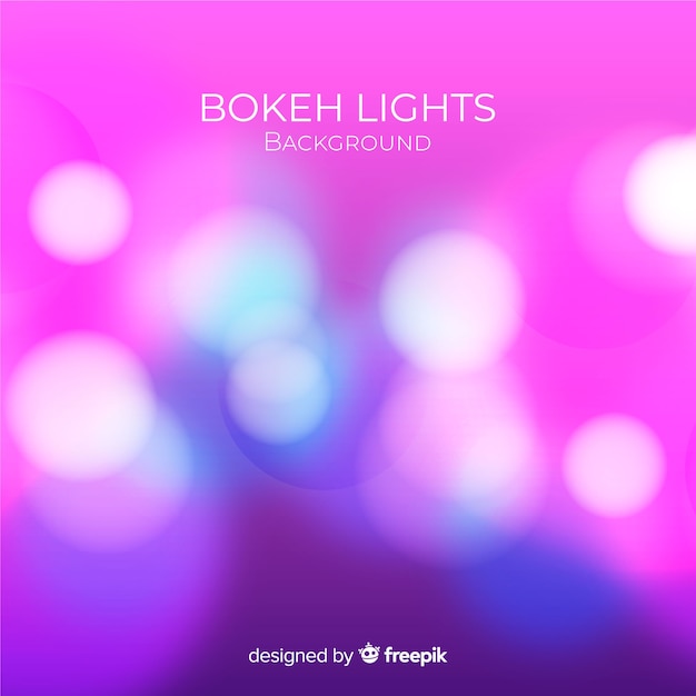 Bokeh lights background