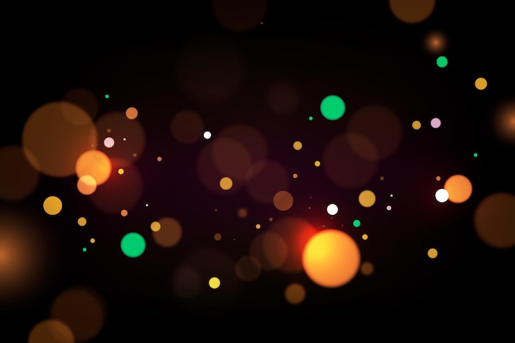 Free Vector bokeh lights background