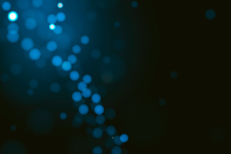 Free Vector bokeh lights effect on dark background