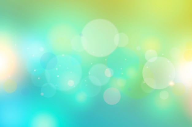 Free vector bokeh wallpaper theme