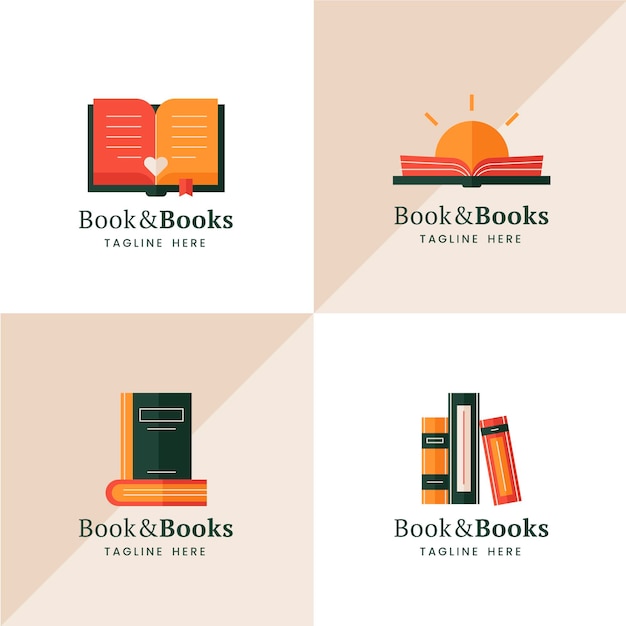 Book logo collection