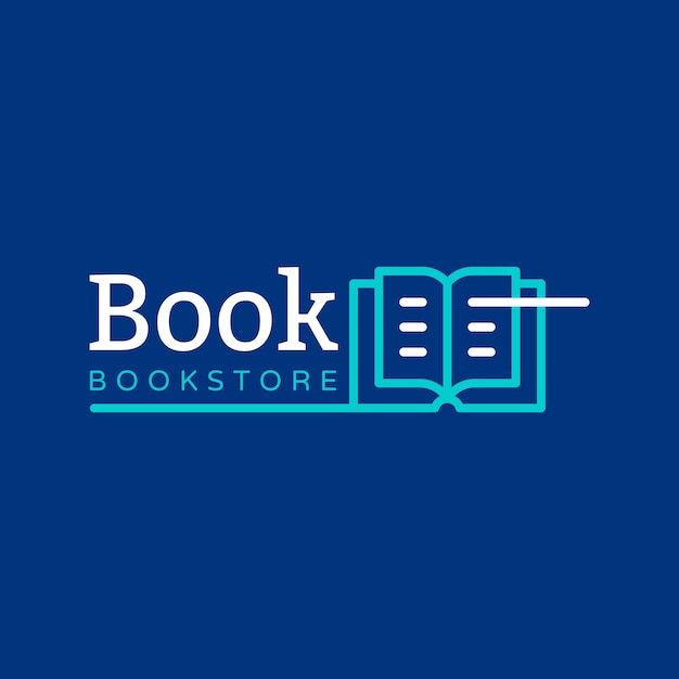 Book logo template