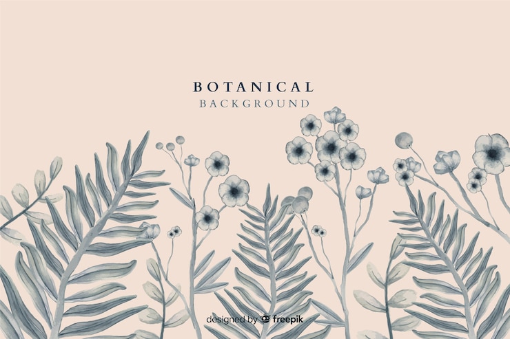 無料Vector 植物の背景