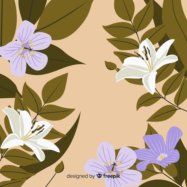 Free vector botanical background