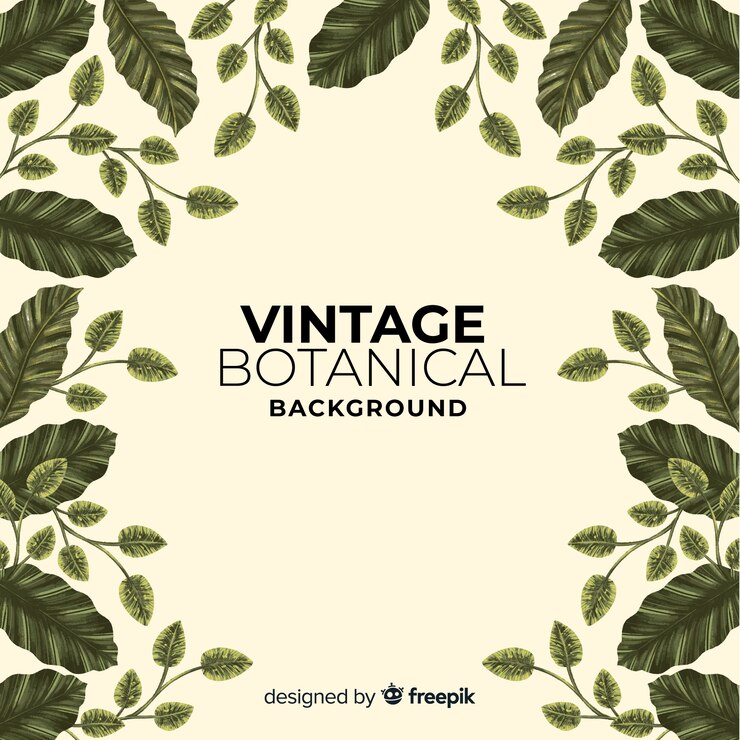 Free Vector botanical background