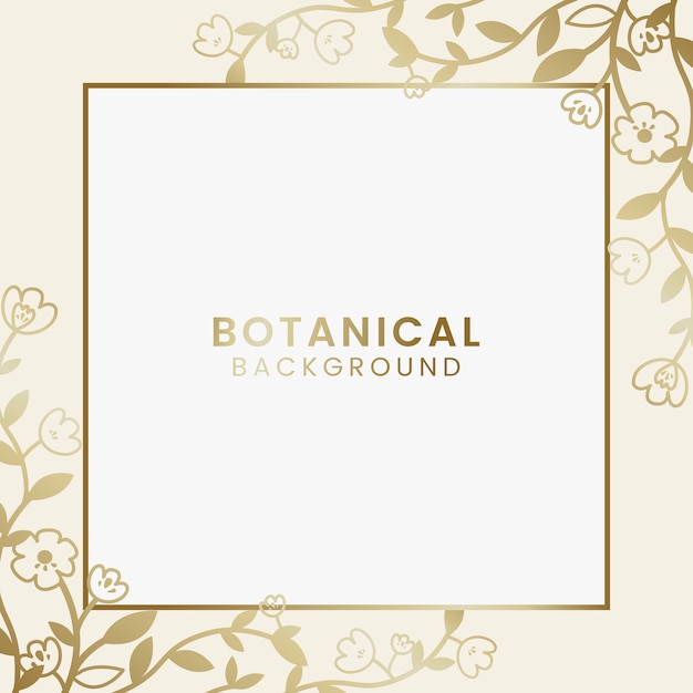 Botanical floral illustration