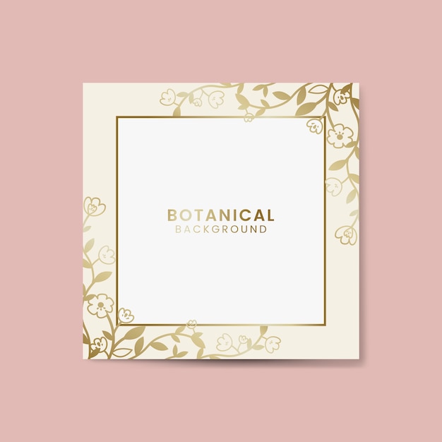 Botanical floral illustration