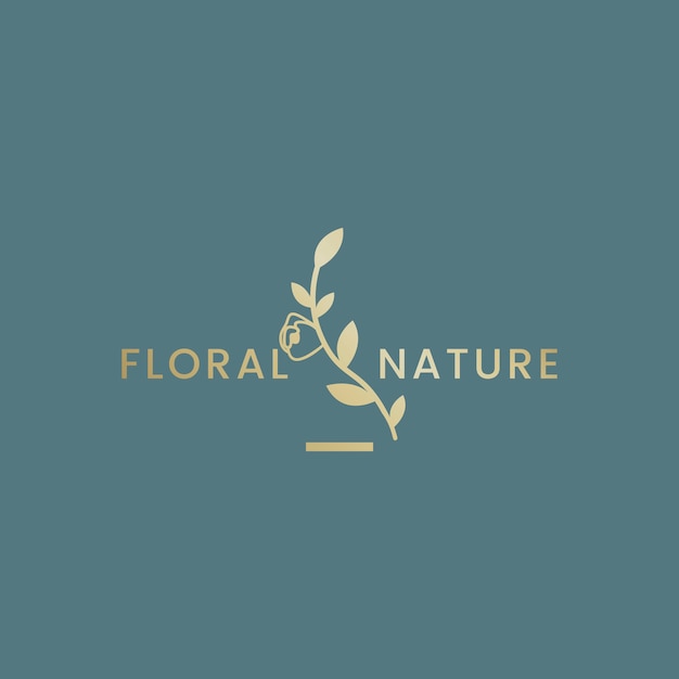 Botanical floral illustration