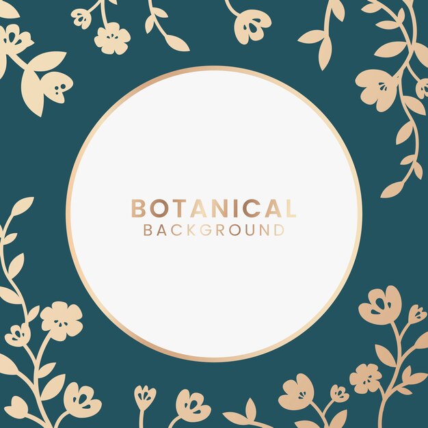 Botanical floral illustration