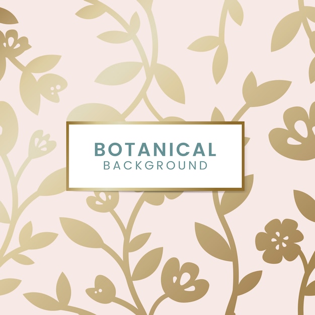 Botanical floral illustration