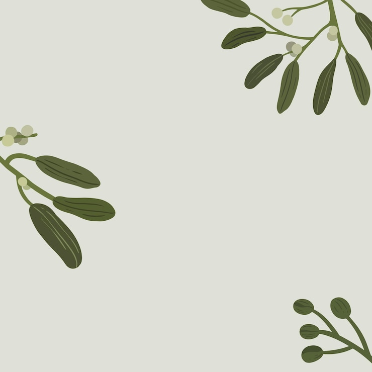 Free Vector botanical flower copy space social ads template vector