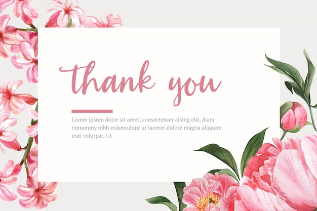 Free vector botanical flower watercolor frame border blooming, print illustration