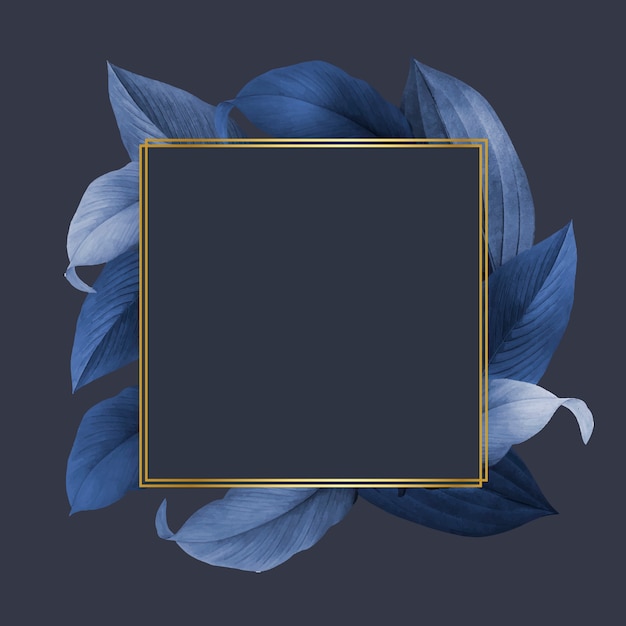 Free vector botanical frame