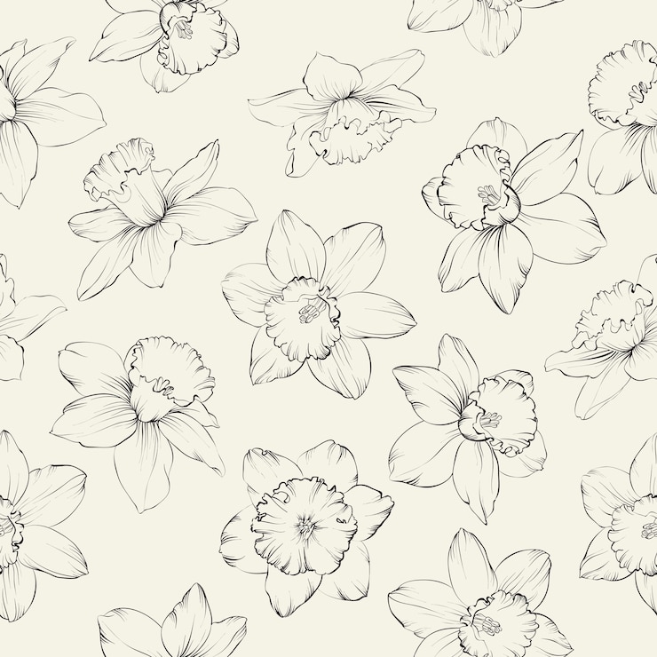 Free Vector botanical seamless pattern