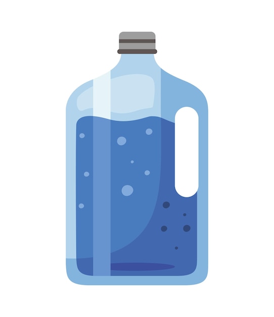 Free vector bottle gallon blue