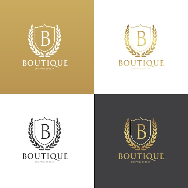 Коллекция логотипов бутиков
