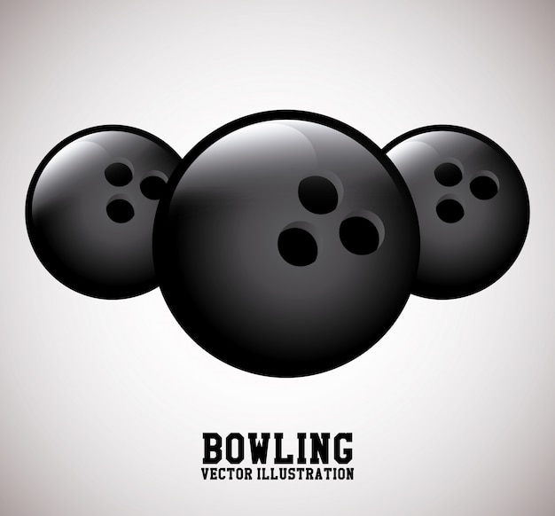 Free vector bowling ball