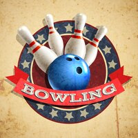 Priorità bassa dell'emblema di bowling