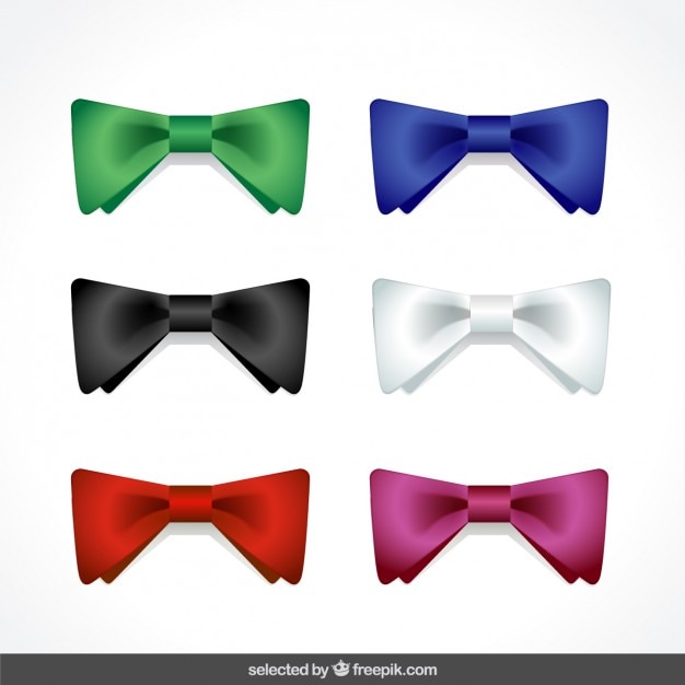 Bows in differents colors