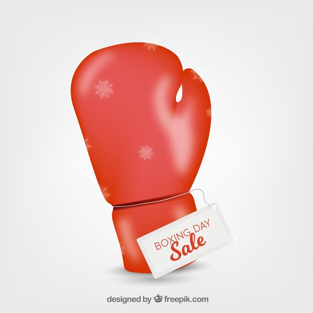 Boxing day discounts background