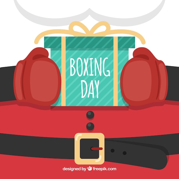 Boxing day sale background