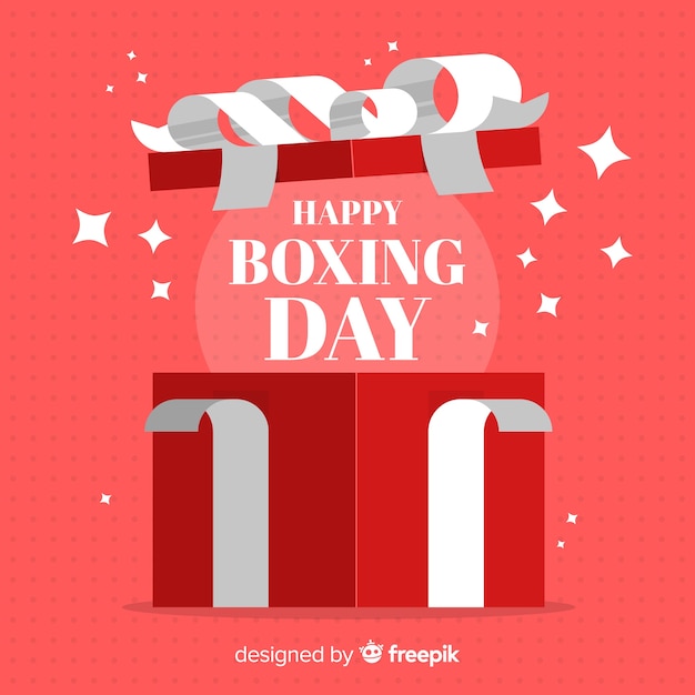 Boxing day sale background