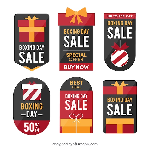 Boxing day sale badge