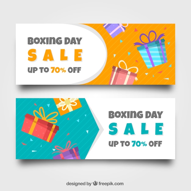 Boxing day sale with huge discounts