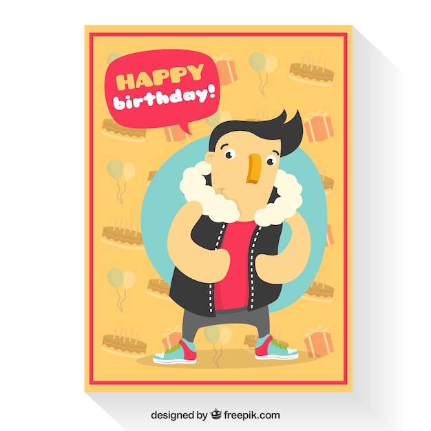 Boy birthday card