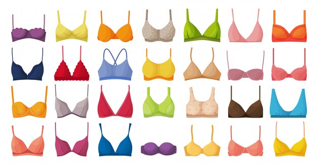 Cartoon Bra Clipart - Pin the clipart you like. - Goimages Universe