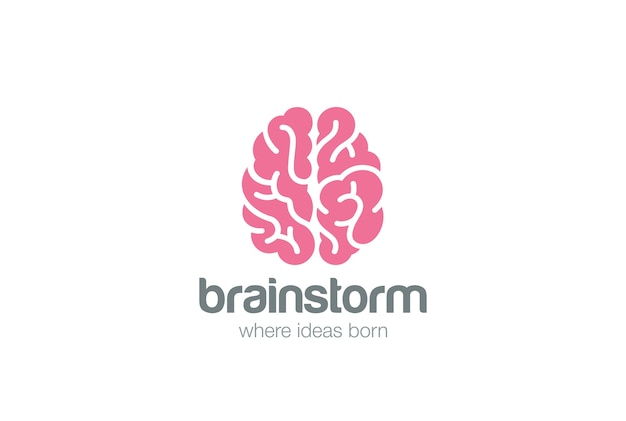 脳のロゴ。