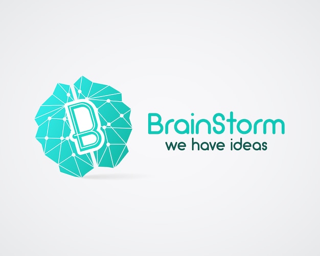 Download Free Modern Brain Logo Design Inspiration Premium Vector Use our free logo maker to create a logo and build your brand. Put your logo on business cards, promotional products, or your website for brand visibility.