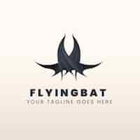 Free vector branding bat logo template