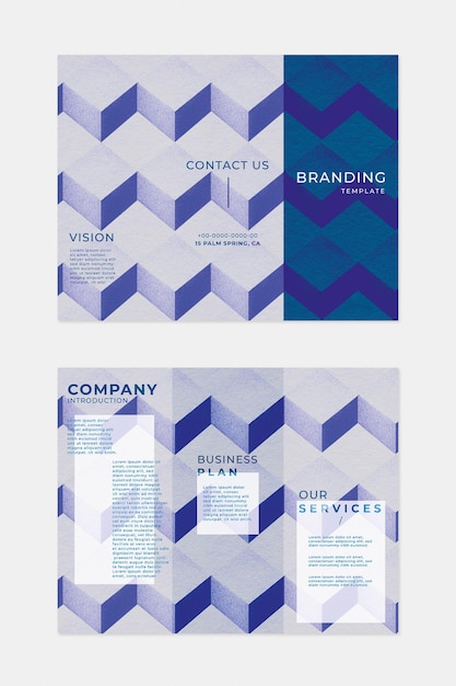 Branding brochure template