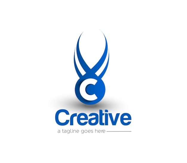Branding Identity Corporate C logo vector design Template