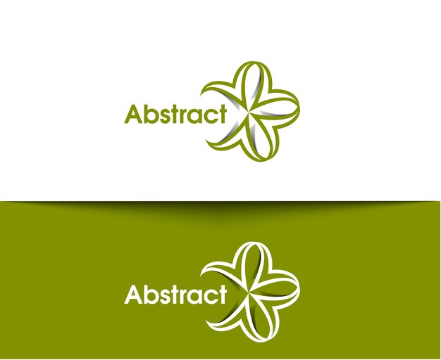 Фирменный стиль Корпоративный векторный абстрактный дизайн логотипа