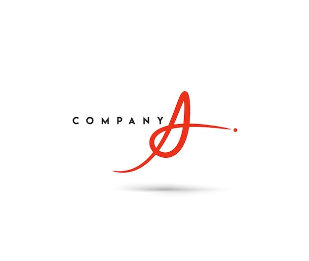 Branding Identity Corporate vector logo A design.