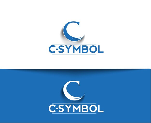 Branding identity corporate vector logo letter C design
