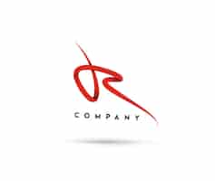 Free vector branding identity corporate vector logo r design.