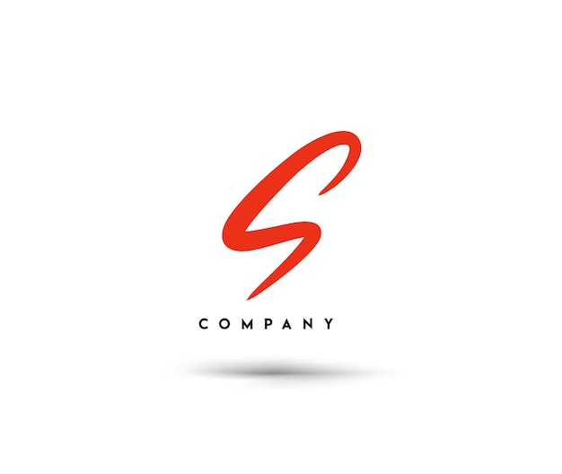 Брендинг фирменный векторный логотип s дизайн.