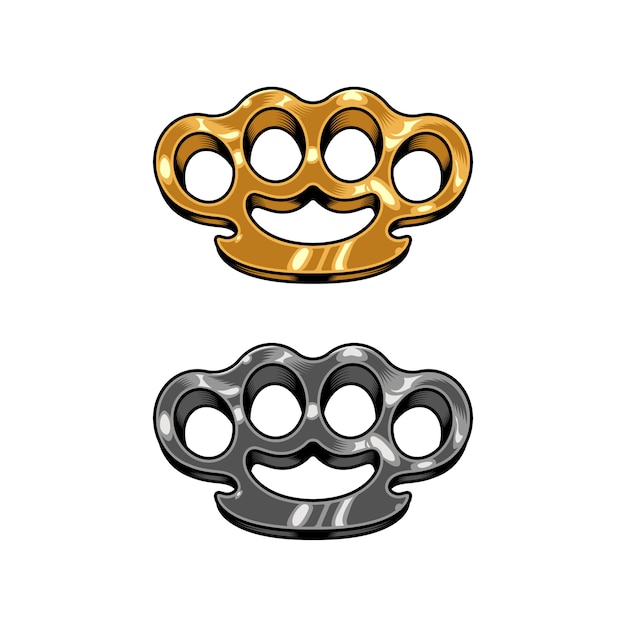 Brass knuckles set