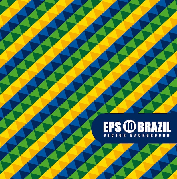 brazil geometric pattern