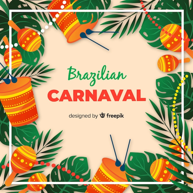 Brazilian carnival background