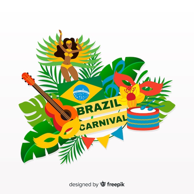 Brazilian carnival background