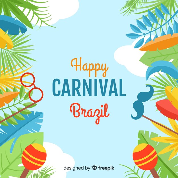 Бразильский карнавал фон