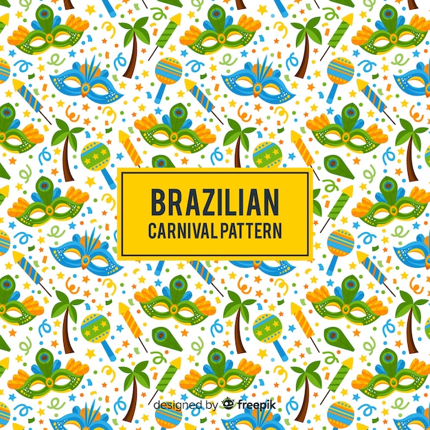 브라질 카니발 패턴